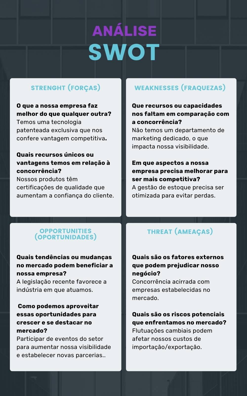 Análise SWOT FOFA o que é e como fazer exemplos