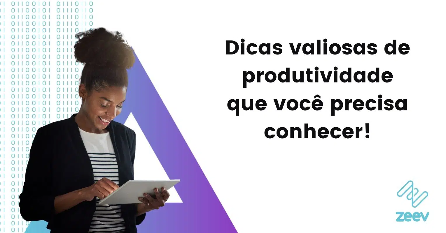 dicas de produtividade