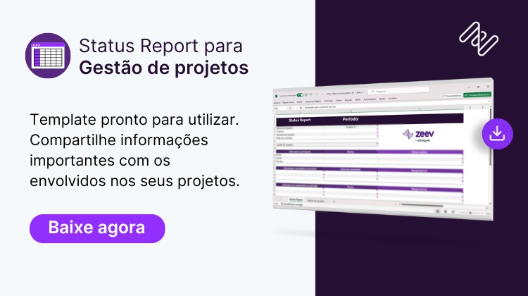 Template Status Report de Projetos de TI