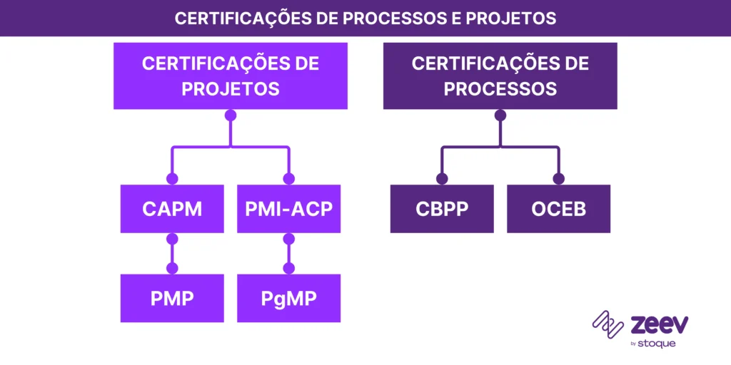 Certificações de Processos e Projetos