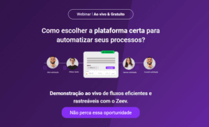 Demonstração ao vivo de fluxos eficientes e rastreáveis com o Zeev.