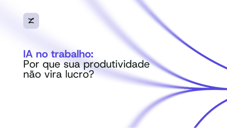 IA no Trabalho: Por que sua equipe está mais produtiva, mas seu DRE ainda não sentiu o impacto?