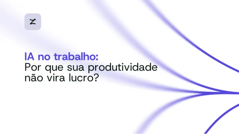IA no Trabalho: Por que sua equipe está mais produtiva, mas seu DRE ainda não sentiu o impacto?
