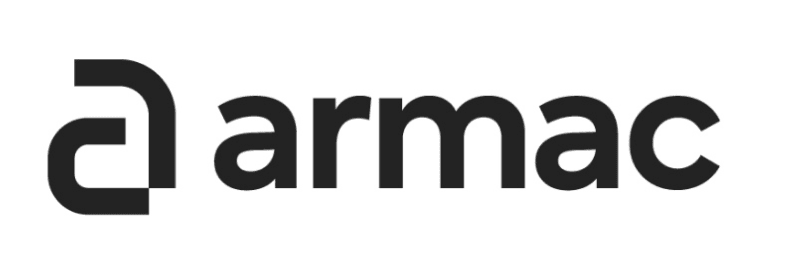 logo armarc preta e branca