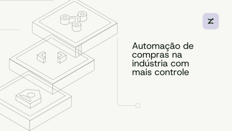 Automação de compras na indústria com mais controle
