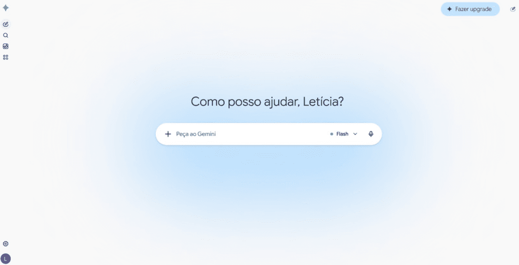 Página do gemini
