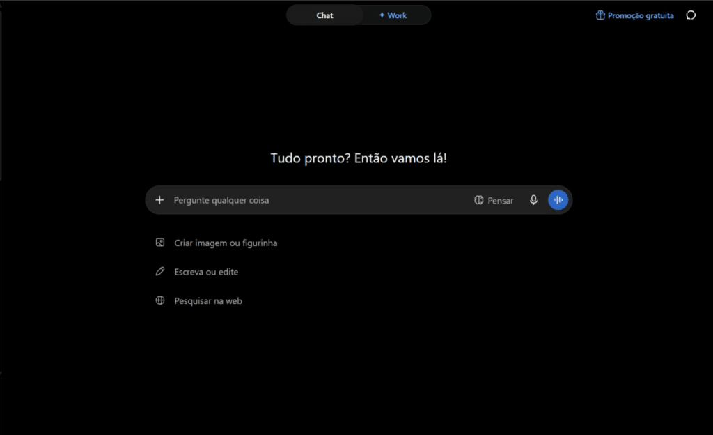 Página do chatgpt