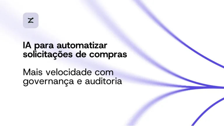 IA para automatizar a gestão de solicitações de compras